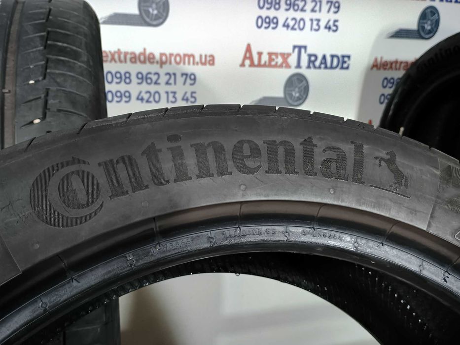 2 шт. 235/45 R18 Continental PremiumContact 6 літні шини вживані,