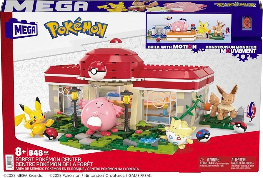 Pokemon Center megablocks