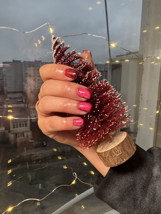 Маникюр, гель лак, наращивание