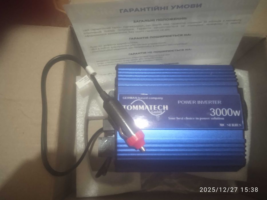 Инвертор 3000w TOMMATECH