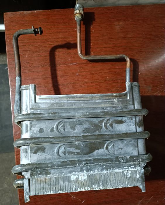 Теплообмінник до газової колонки