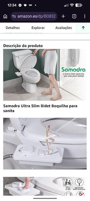 Jatos Bidé para sanita