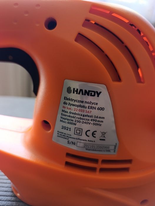 Nożyce elektryczne Handy