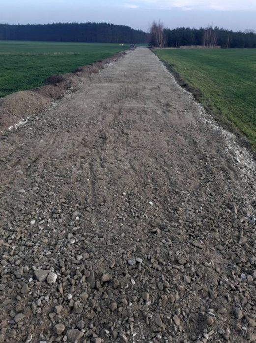 Budowa Dróg dojazdowych  do działek posesji