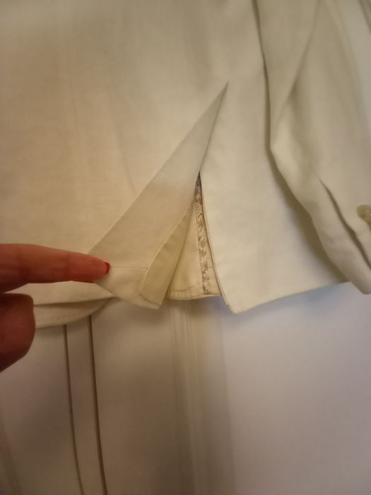 Blazer em linho da Máximo Dutti  na cor cru