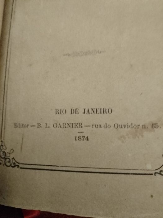 Histórias Brazileiras-Sylvio Dinarte-1 edicao-B.L.Garnier-1874-70E-Peça Antiga 5E Desde 2E