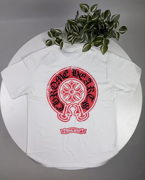 Футболка Chrome Hearts  чорна і біла