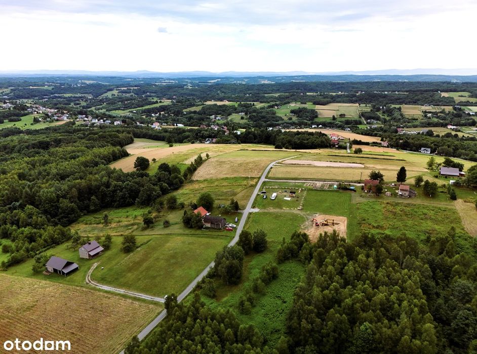 Działka budowlana pod lasem – 1730 m² Glinik Średni - WZ, prąd. - Widok 4