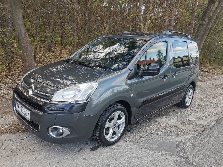 CITROEN BERLINGO  2015R, AUTOMAT, 1.6 HDI  92Km, Multispace, Bogata wersja