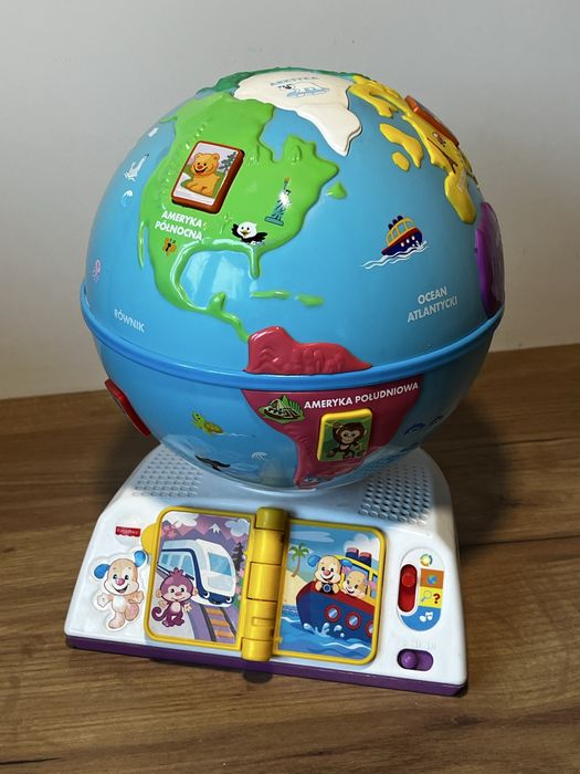 Interaktywny globus dla dzieci Fisher Price
