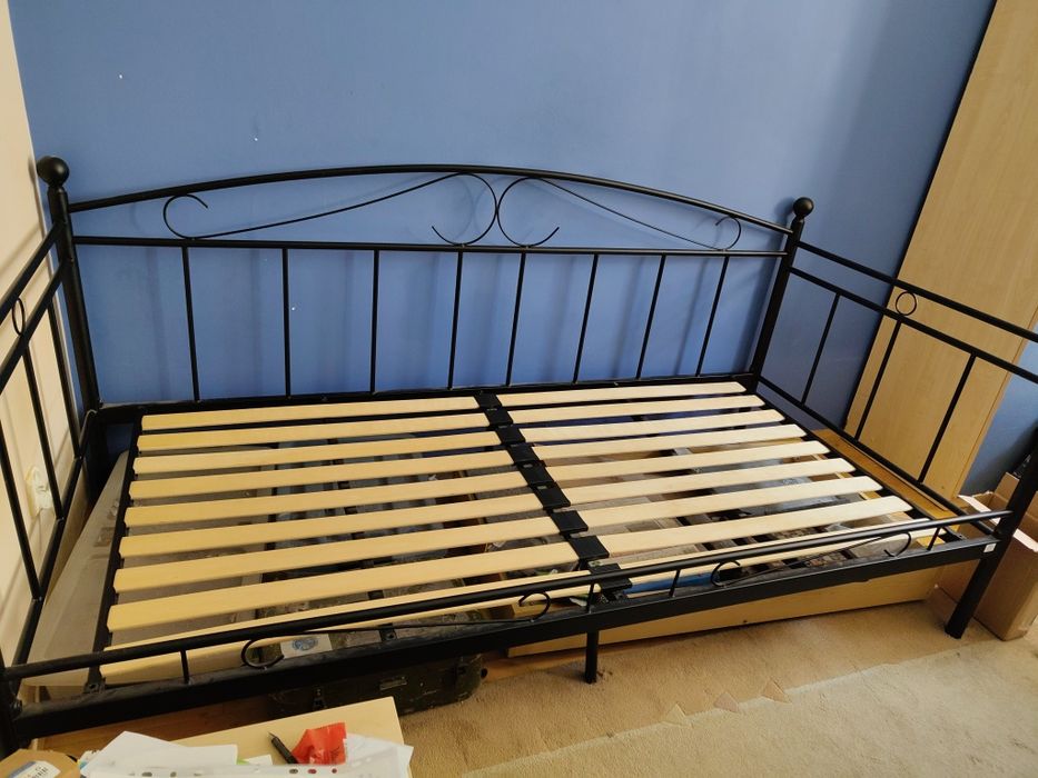 Łóżko metalowe 90x200