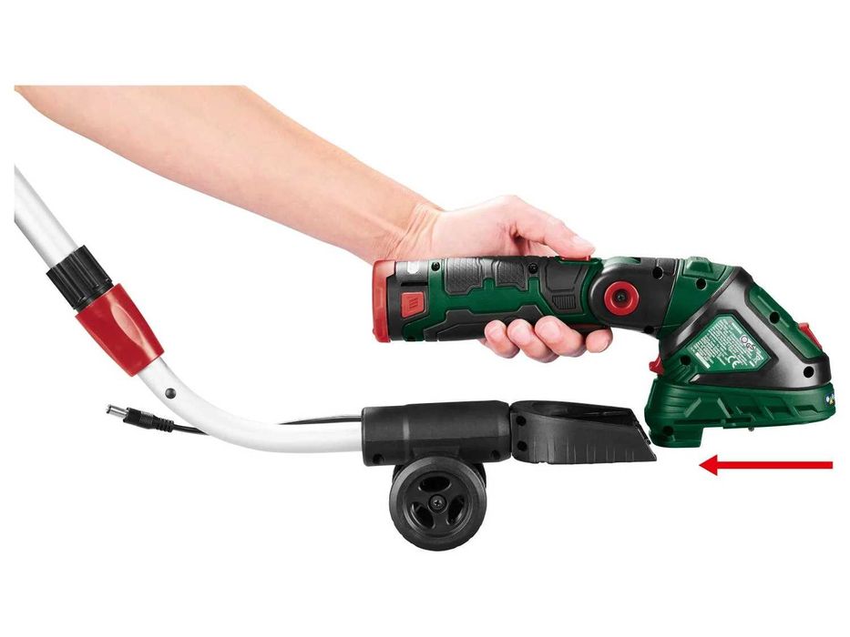 Акумуляторні ножиці для трави та кущів Parkside PGSA 12 A1 / Кущоріз