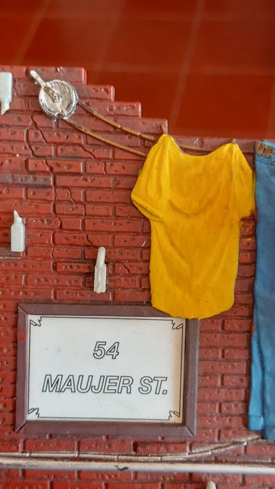 Decoração  parede de cidade,