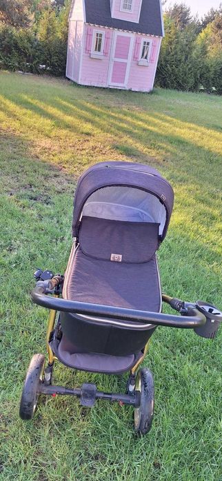 Wózek Acamex reggio specjal edition 2w1 złoto czarny