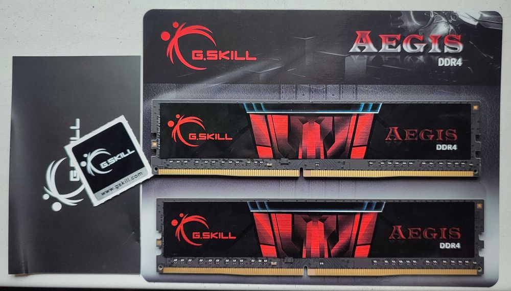 DDR4 2x8GB/3200 G.Skill Aegis (F4-3200C16D-16GIS)
