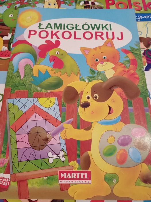 Łamigłówki pokoloruj Martel