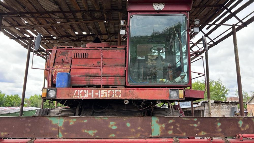 Дон 1500 А кмбайн .