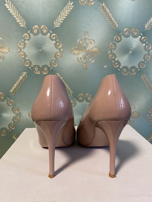 Бежевые лодочки