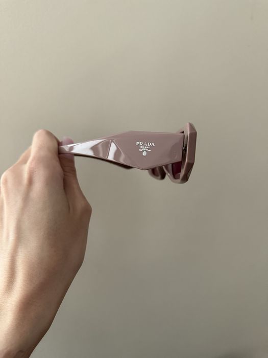 Okulary Prada pudrowy róż