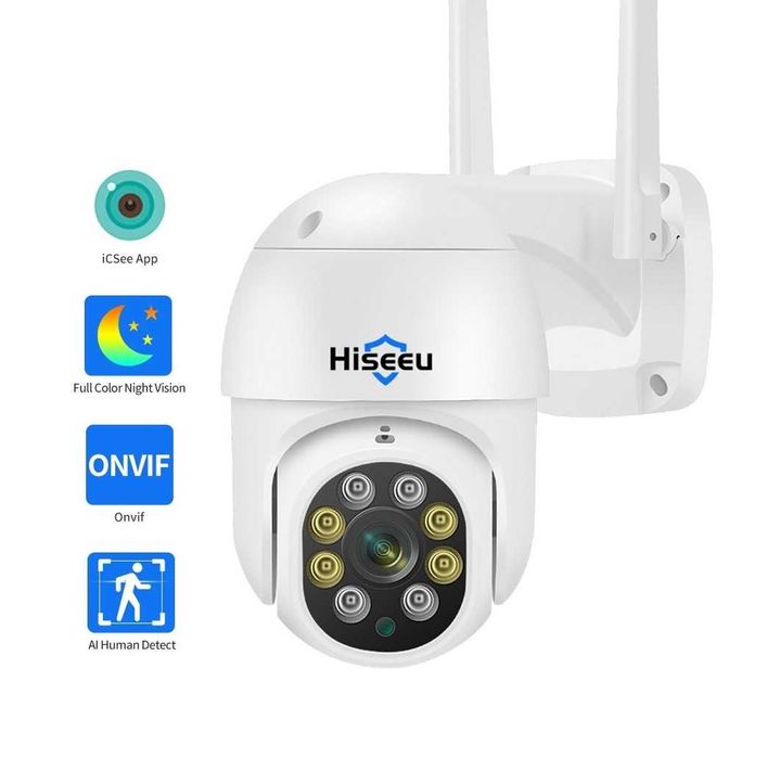 [NOVO] Câmera Video Vigilância WiFi Exterior • 1560P AutoTracking