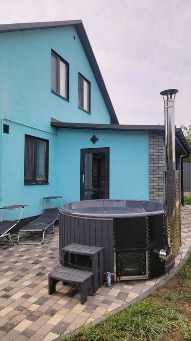 ЧАН з гідромасажем. Купіль на дровах. Джакузі від виробника.