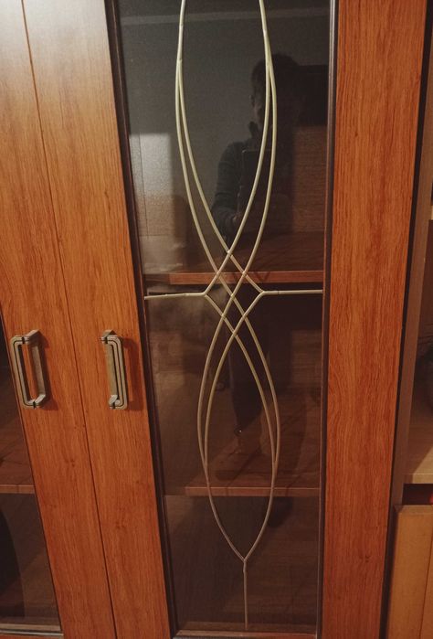 SUPER OFERTA CENA Stylowa witryna szafa seria Tadeusz T8 dąb stuletni