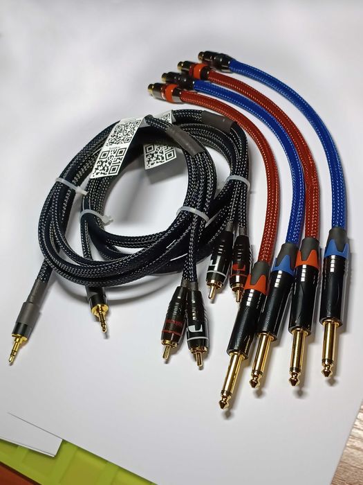 Межблочный кабель RCA, DIN5, Mini Jack 3,5 мм, Jack 6,3 мм, XLR