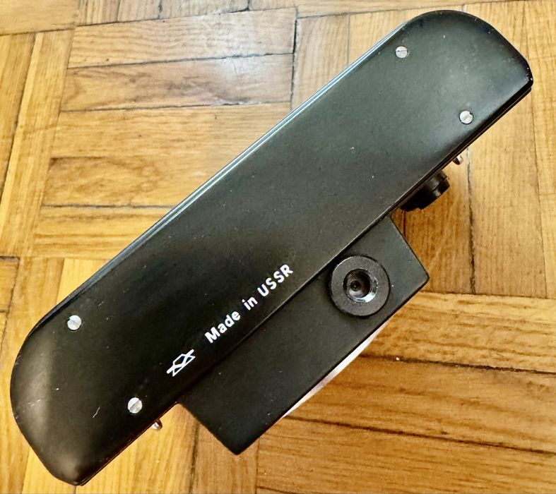 Zenit 12XP Film Camera with Helios-44M-4 2/58 Case USSR black