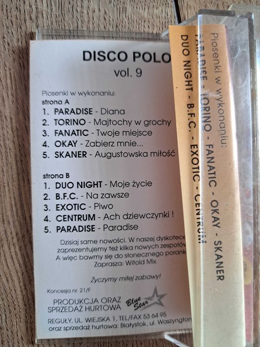 Disco Polo 9 kaseta magnetofonowa