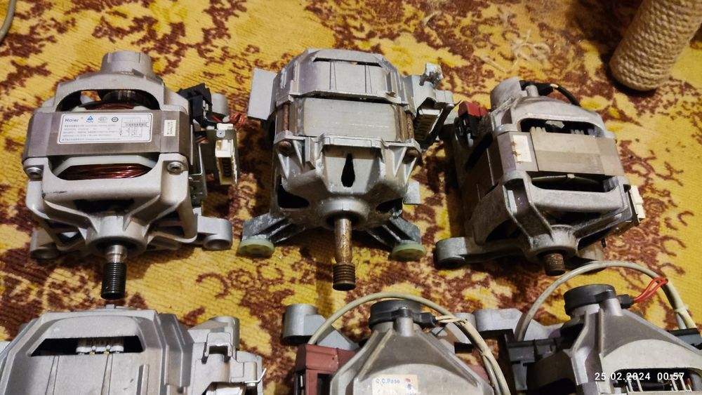 Двигатель стиральной машины Индезит, Аристон, Бош, Сименс, Ардо