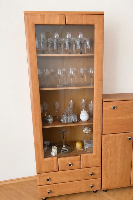 Meble drewniane caly zestw/stan dobry