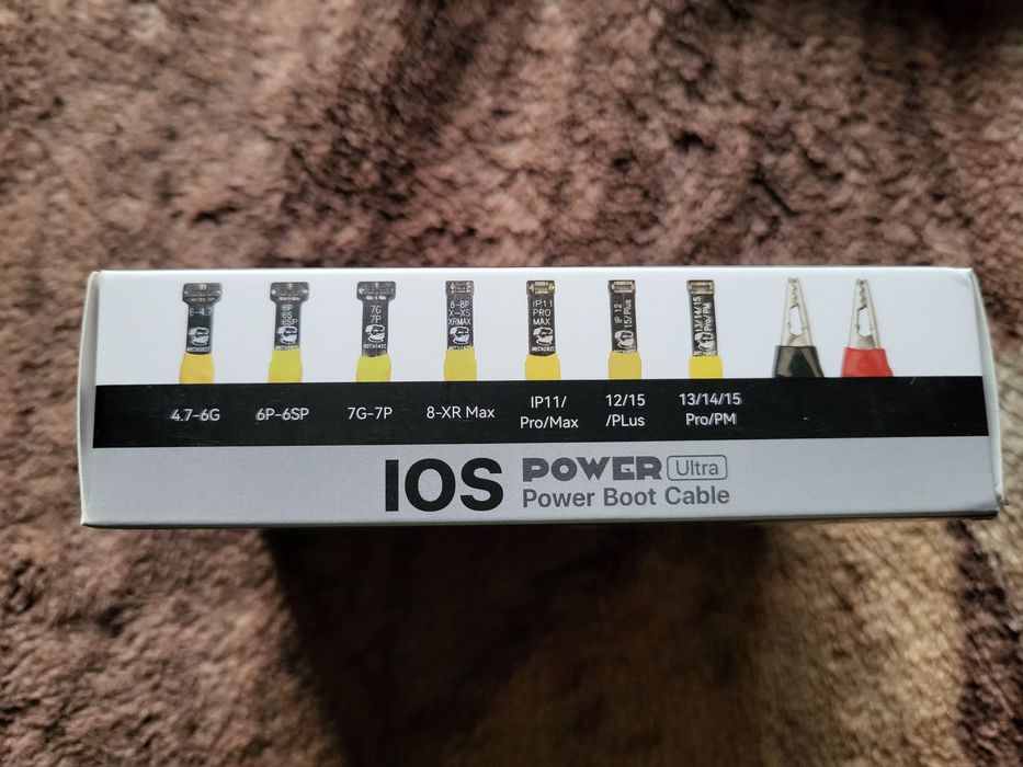 Механический кабель Power Ultra Anti-burning Boot для iPhone Android