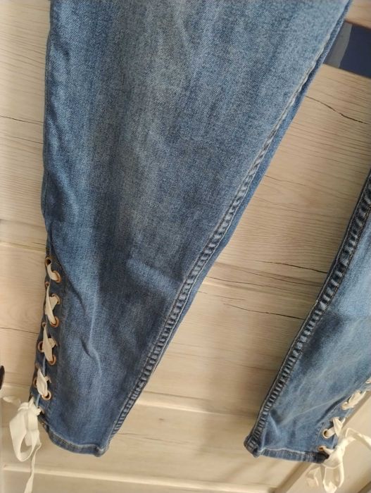Spodnie jeansy damskie rozm 38