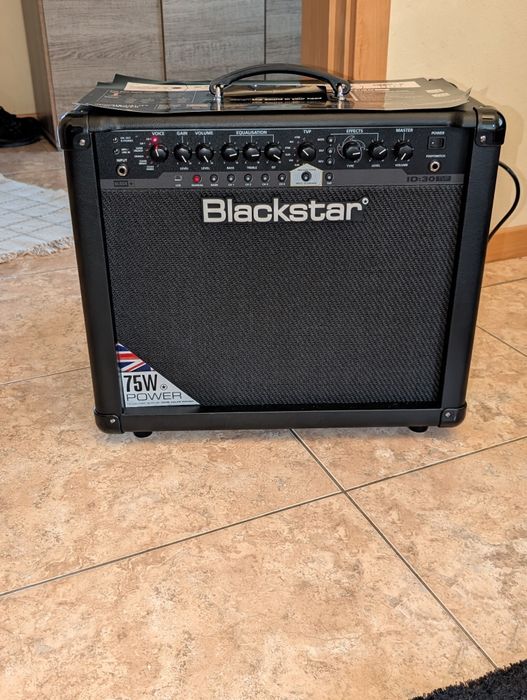 Amplificador Blackstar ID TVP 30, 75W, True Valve Power Simulation + Footswitch FS-10(novo)