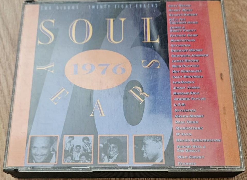 CD Soul Years 1976 (2CD) (Nat Cole, Barry White, Billy Ocean, O'Jays)