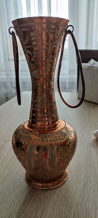 Dzbanek ozdobny metal