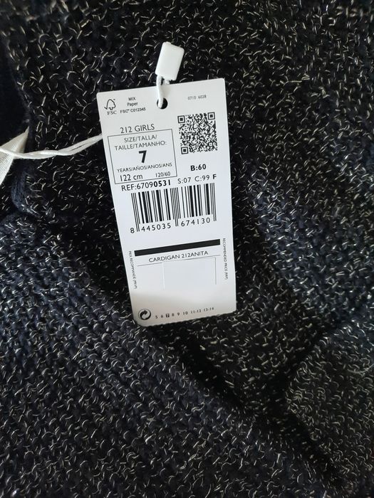 Nowy sweter Mango r. 122