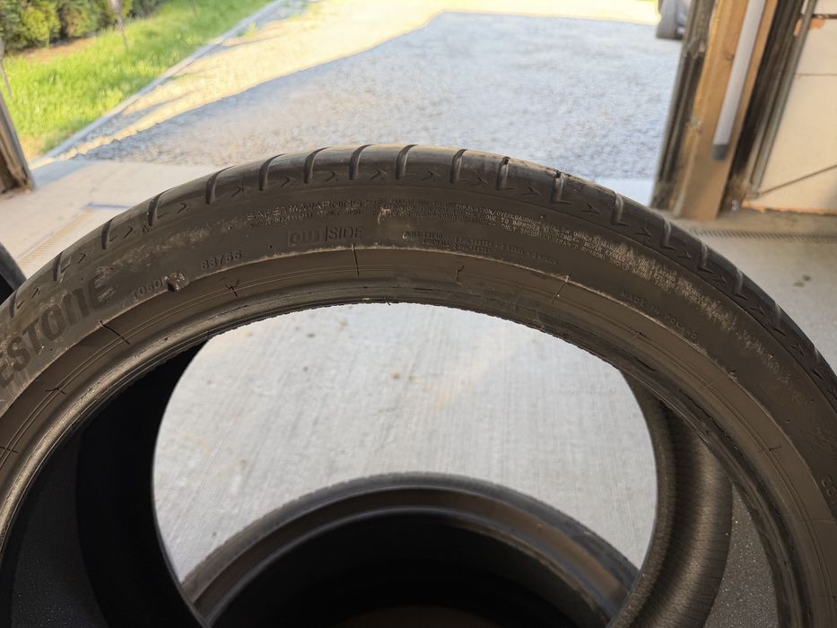 2x 285/35/22 106Y DOT 0424 Bridgestone turanza T005 B-silent