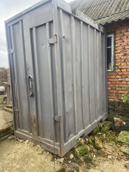 Продам вагончик гараж металевий