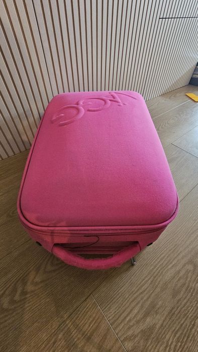Mala de cabine rosa