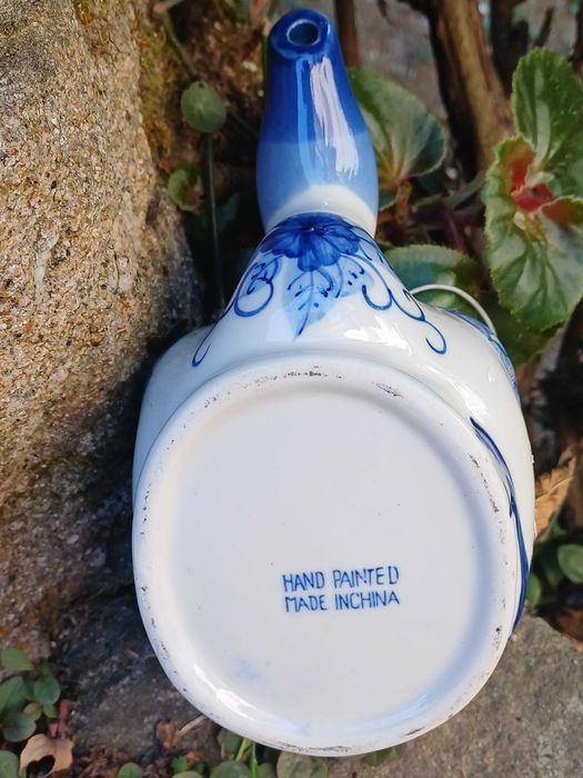 Pato Decorativo Pintado à Mão