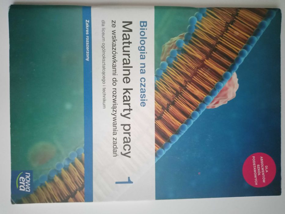 Maturalne karty pracy z biologii 1