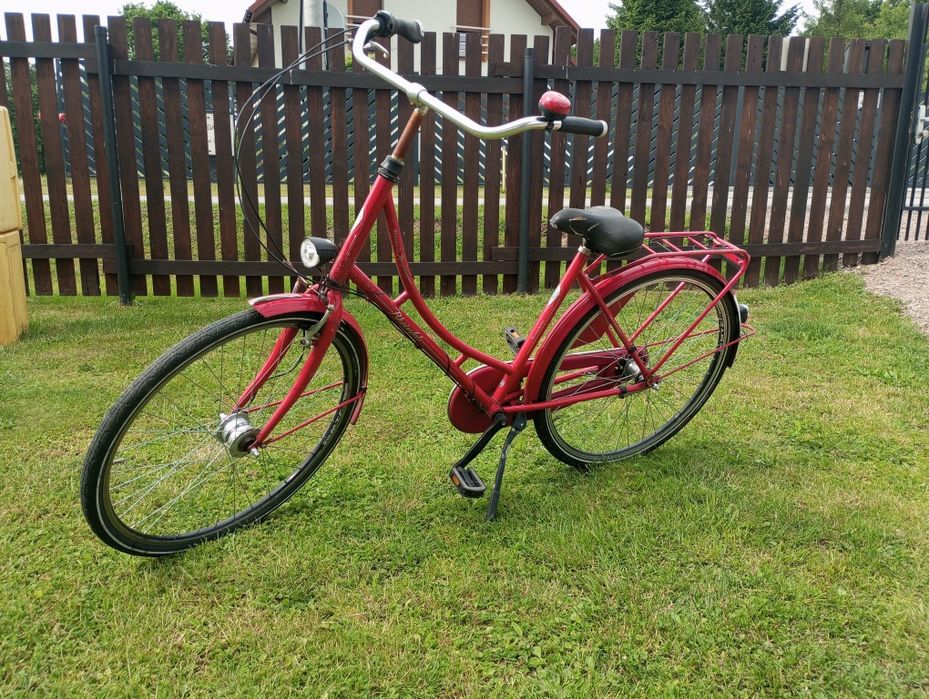 Rower miejski retro holenderka