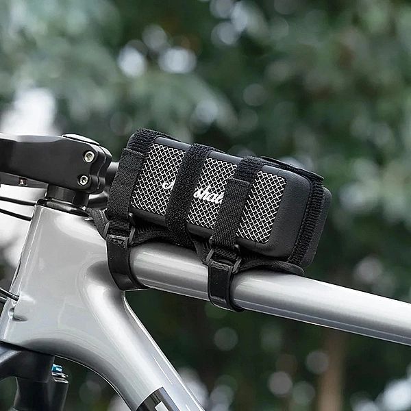 Pasek rowerowy z rzepem Rockbros na głośnik Bluetooth lub bidon - czar