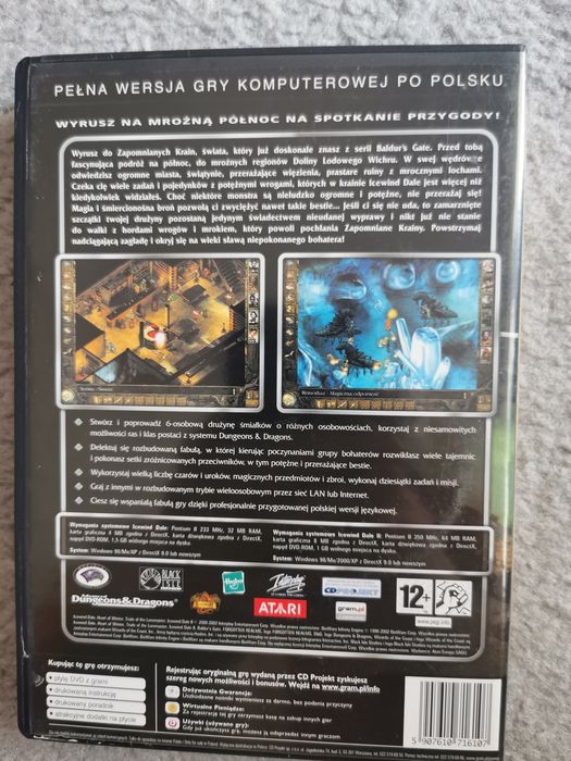Saga Icewind Dale gra PC