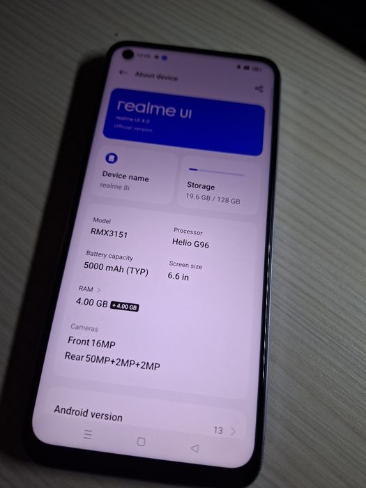 realme 8i 4/128gb