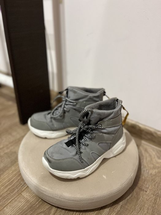 Черевики Сірі утепленні