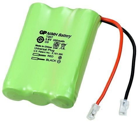 Аккумулятор GP t207 550mah 3.6 V NiMH 3xaaa
