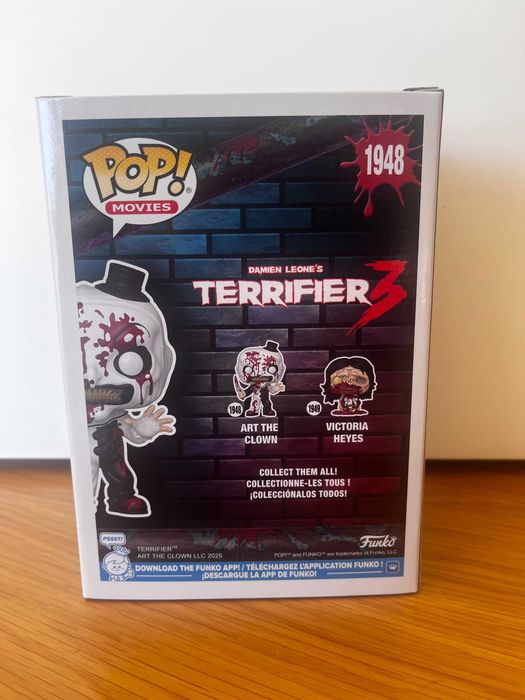 Vendo Funko POP! - Art The Clown #1948 Chase (Terrifier 3) novo