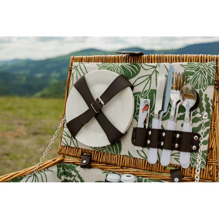 чудово на подарунок Кошик для пікніка на 2 особи 38*26*18 см